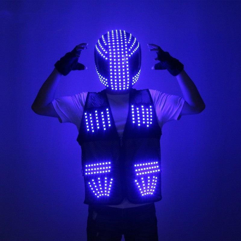 LED Light-emitting Clothes Live Atmosphere Fluorescent Props