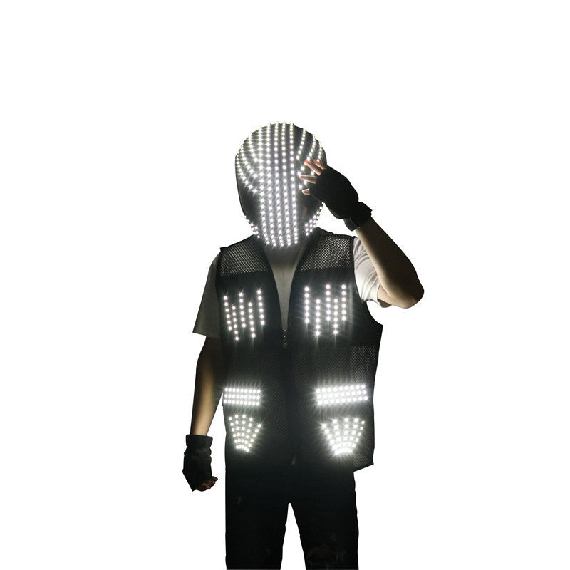 LED Light-emitting Clothes Live Atmosphere Fluorescent Props