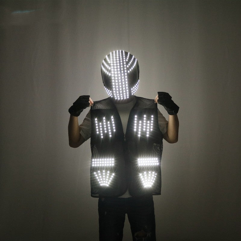 LED Light-emitting Clothes Live Atmosphere Fluorescent Props