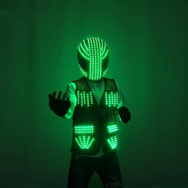 LED Light-emitting Clothes Live Atmosphere Fluorescent Props