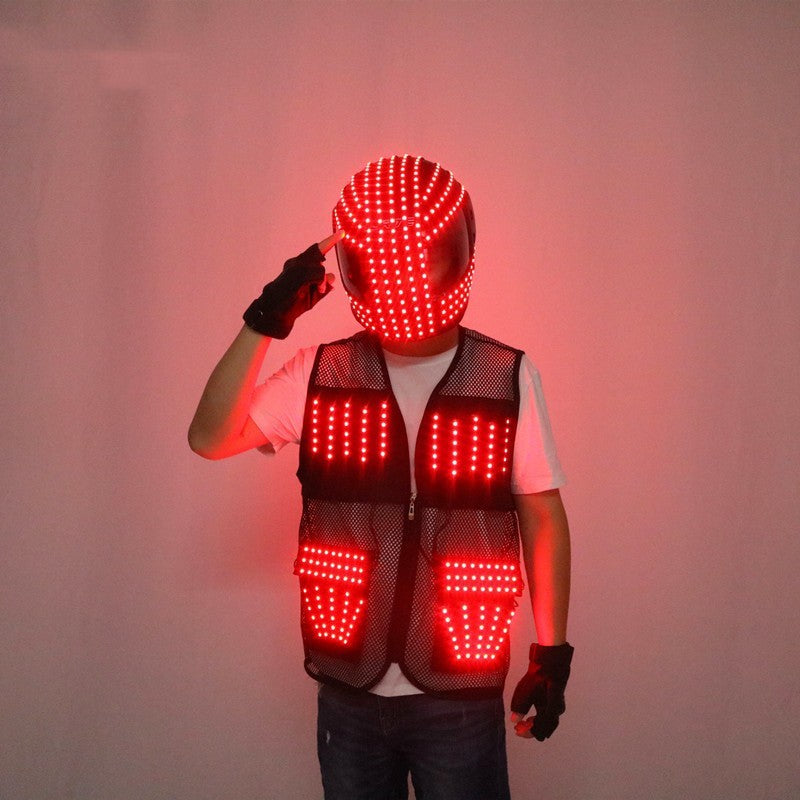 LED Light-emitting Clothes Live Atmosphere Fluorescent Props